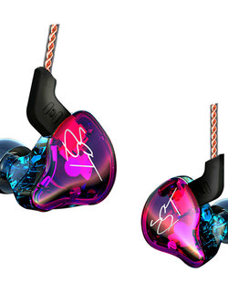 ขาย KZ ZST หูฟัง hybrid driver 1DD+1BA ระดับ HiFi เบสลึก ถอดสายได้ ดีไซน์หรู