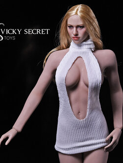 VStoys XG01B Positive and negative wear two sexy goddess (white)