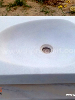 อ่างล้างหน้าหินอ่อน ขนาด100x60 cm