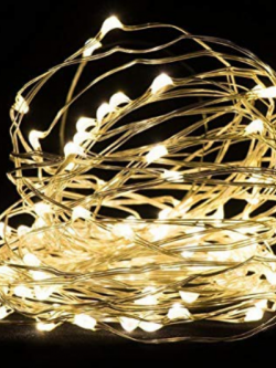 FairyLight ไฟตกแต่งกล่องดอกไม้ ขนาด 5 m สีวอม