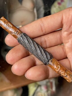 ตะกรุดหลวงปู่ทิม วัดละหารไร่ ปี2517 ตะกรุดทองแดง หุ้มตะกั่ว