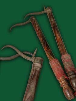 ขอสับช้างไม้พยุง คชกุศไม้พยุง ตะขอช้างล้านนาไม้พยุง