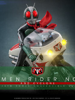 Hot Toys TMS149 Kamen Rider - Kamen Rider No. 2 and Cyclone