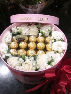 กล่องดอกไม้ ช็อคโกแลต (Flower Box)