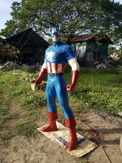 กัปตันเมกา ขนาดสูง180ซม สภาพมือหนึ่ง