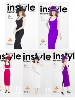 SGTOYS S03B ,C ,D ,E Sexy Ladies Long Skirt Set