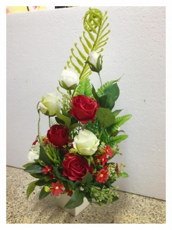 แจกันดอกไม้แห้ง