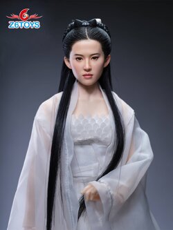 Z6TOYS Z006 1/6 Super Realistic Costume Beauty Headsculpt