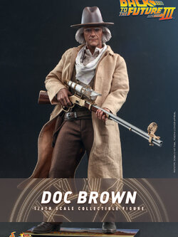 Hot Toys MMS617 1/6 Back to the Future Part III - Doc Brown