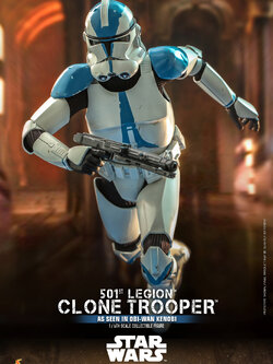 Hot Toys TMS092 1/6 Star Wars: The Clone Wars™ - 501st Legion™ Clone Trooper™
