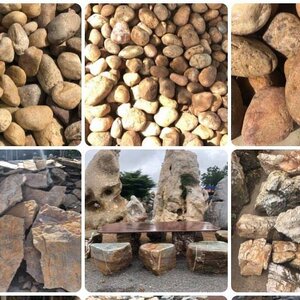 สวนหิน โทร 065-3549747 ออกแบบทำน้ำตก ราคาถูก ก้อนหินธรรมชาติ ก้อนหินน้ำตก หินกาบ หินปูทางเดิน