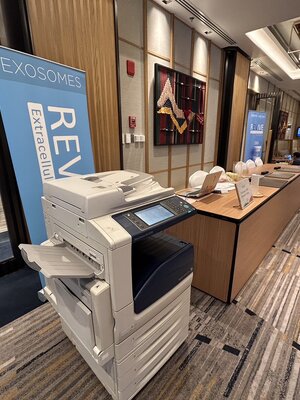 บริษัท รีเจเนอเรทีฟ เมดิซีน จำกัด เช่าเครื่องถ่ายเอกสารสี รายวัน ณ โรงแรมมีเรีย