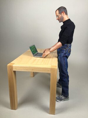 (Pre-order) Mini-Worlds Model M0010615-FM01 "Wooden Table Set".