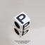 ตัวอักษรภาษาอังกฤษ P ตัวคั่นเงินแท้ ชาร์มเงินแท้ "P" 925 Charm Bead