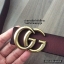 Gucci belt new collection 2017 เข็มขัด Gucci แบบไม่เย็บขอบ หัวเข็มขัดทำสัญลักษณ์ GG สายใหญ่ หัวเข็มใหญ่ ใส่โชว์หัวเข็มขัดใหญ่ๆเท่ๆ งานสวยค่ะ ต้องมีไม่ควรพลาดค่ะ Leather material Premium Quality