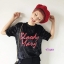 เสื้อยืดผ้ากำมะหยี่วาววับตอนนี้กำลังฮิตตตตตตต