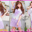 STU044 ชุดนักเรียนญี่ปุ่นเซเลอมูน สีม่วงน่ารัก