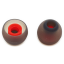 ขาย x-tips Red จุกยางเนื้อหนา แกนแดงขนาด 4mm 1 แพค 6 คู่ มี 3 ขนาด