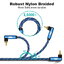 ERTK Angle Twist Coaxial RCA สายสัญญาณเสียงแบบโคแอกเซียล RCA ไปยัง RCA ประกันศูนย์ไทย