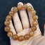 Golden Brown Rutilated Quartz 12 mm AAA+ ไหมเศรษฐีน้ำตาลทอง นำพาความมั่งคั่งร่ำรวย และทรัพย์สินและโชคลาภ อำนาจบารมีมาสู่ผู้เป็นเจ้าของ