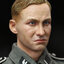 DID D80169 1/6 WWII German 12th SS Panzer Division MG42 Gunner – Otto