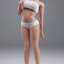 JIAOUDOLL JOQ-10E 1/6 Super Flexible Female Seamless Body Detachable Feet Lager Breasts Without Head