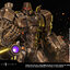 Prime 1 Studio PMTF-02AG Transformers G1 - Megatron (Antique Gold Version)