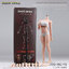 JIAOUDOLL JOQ-10E 1/6 Super Flexible Female Seamless Body Detachable Feet Lager Breasts Without Head