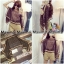 พร้อมส่ง เซทผ้าคลุมไหล่ LV & เสื้อสายเดี่ยว :Recommeded!!เสื้อคลุมไหล่โมโนแกรม งานแบรนด์ Louisvuitton