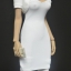 Toys City 63001B FEMALE'S White DRESS SET