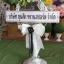 พวงหรีดพัดลม Sharp 16 นิ้ว ประดับดอกไม้แห้ง (Wreath)