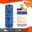 ผ้าบัฟ ผ้าโพกหัว ผ้าคาดผม HeadToWear ลายดอกไม้น้ำเงิน รหัส AB0841