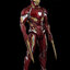 threezero 3Z02490C0 DLX The Infinity Saga - Iron Man Mark L (MK.50)