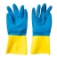 3เอ็ม 3M Tekk Protection ถุงมือยางทนต่อสารเคมีทั่วไป ขนาดใหญ่ Size L