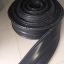 [งดจำหน่ายชั่วคราว]A8ae PVC Waterstop ขนาด 8 นิ้ว 3 ปุ่ม หนา 5 มม. แบบมีตาไก่(25 เมตร)