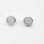 ต่างหูเงินแท้ มูนสโตน หินเสริมพลังอำนาจ รูปทรงกลม ขนาด 10 มม หรือ 1 ซม Moonstone Round Sterling Silver Earrings