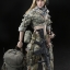 VERYCOOL FX07A Supermodel Head Sculpt + Female Body Set (Golden straight)