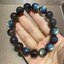Labradorite ลาบราดอไรต์ 12 มม AAA+ ก่อให้เกิดความคิดสร้างสรรค์ และมีสมาธิ เหลือบทุกเม็ด สุดพรีเมี่ยม