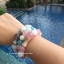 Aquamarine 10 mm Moonstone 10 mm Rose Quartz Madagascar AAA+ 13 mm อความารีน มูนสโตน โรสควอทซ์ มาดากัสการ์