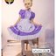 MAID124 ชุดเมดแม่บ้านสีม่วงแขนตุ๊กตา งานน่ารักมากค่ะ