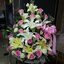 กระเช้าดอกไม้สำหรับมอบแสดงความยินดี (Flower Basket)