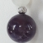 จี้อะเมทิสต์(ม่วงเข้ม)+มูนสโตน Amethyst+Moon Stone