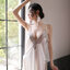 🍓 SEXY23 ชุดนอนลูกไม้สายเดี่ยว ผ้าซานตินงานสวย ใส่สบายจ้า