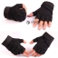 ถุงมือ Tactical ครึ่งนิ้ว : สีดำ Black รหัส GT018
