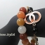 สร้อยข้อมือ หยกหลากสีประดับ accessories
