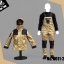 TIDE-ZONE A011 Technical jacket suit