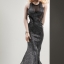 ACPLAY ATX-014 A, B, D net yarn splicing halter dress evening dress suit (4 colours)