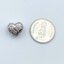 ตัวคั่น LOVE MOM เงินแท้ ชุบโรเดียม 925 "LOVE MOM" Charm