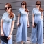 New in!!! Blossom lace jumpsuit จั้มสูทขายาว เสื้อลูกไม้อย่างดี เนื้อนิ่ม ซับด้วยผ้าสีครีมกางเกงทรงขากระบอกใหญ่ ทรงสวยมาก มีกระเป๋าข้าง ใส่สบายซิปหลัง