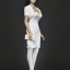 Toys City 63001B FEMALE'S White DRESS SET